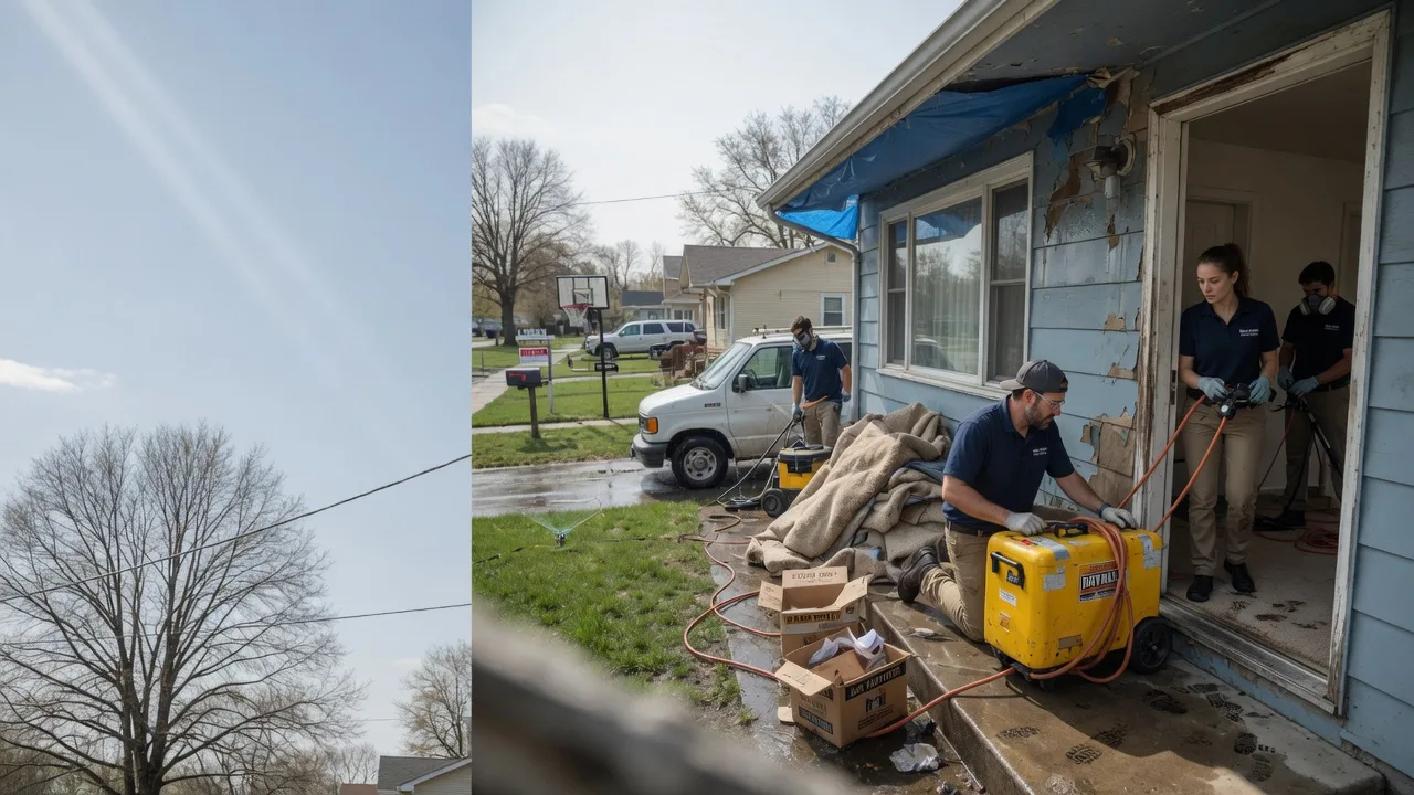 Basement Flood Cleanup in Britton, MI near me